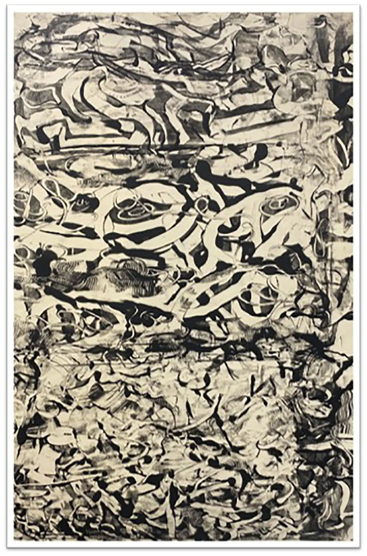 Choices — Encaustic on board · 40" × 26"